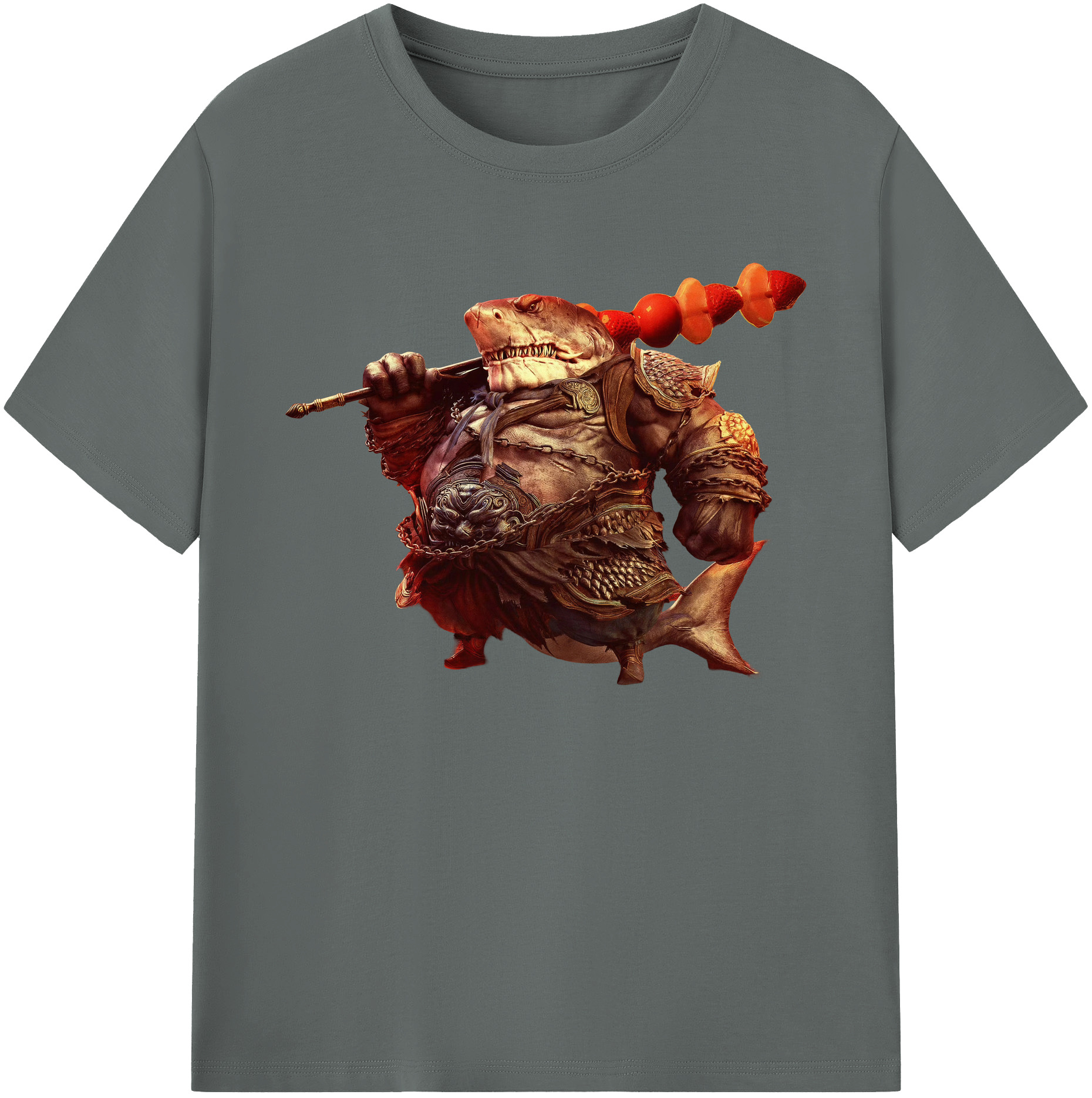 （画像用） Ne Zha 2 ナタ 魔童の大暴れ 綿100％ メンズ半袖Tシャツ｜肌触りやわらか＆通気性
